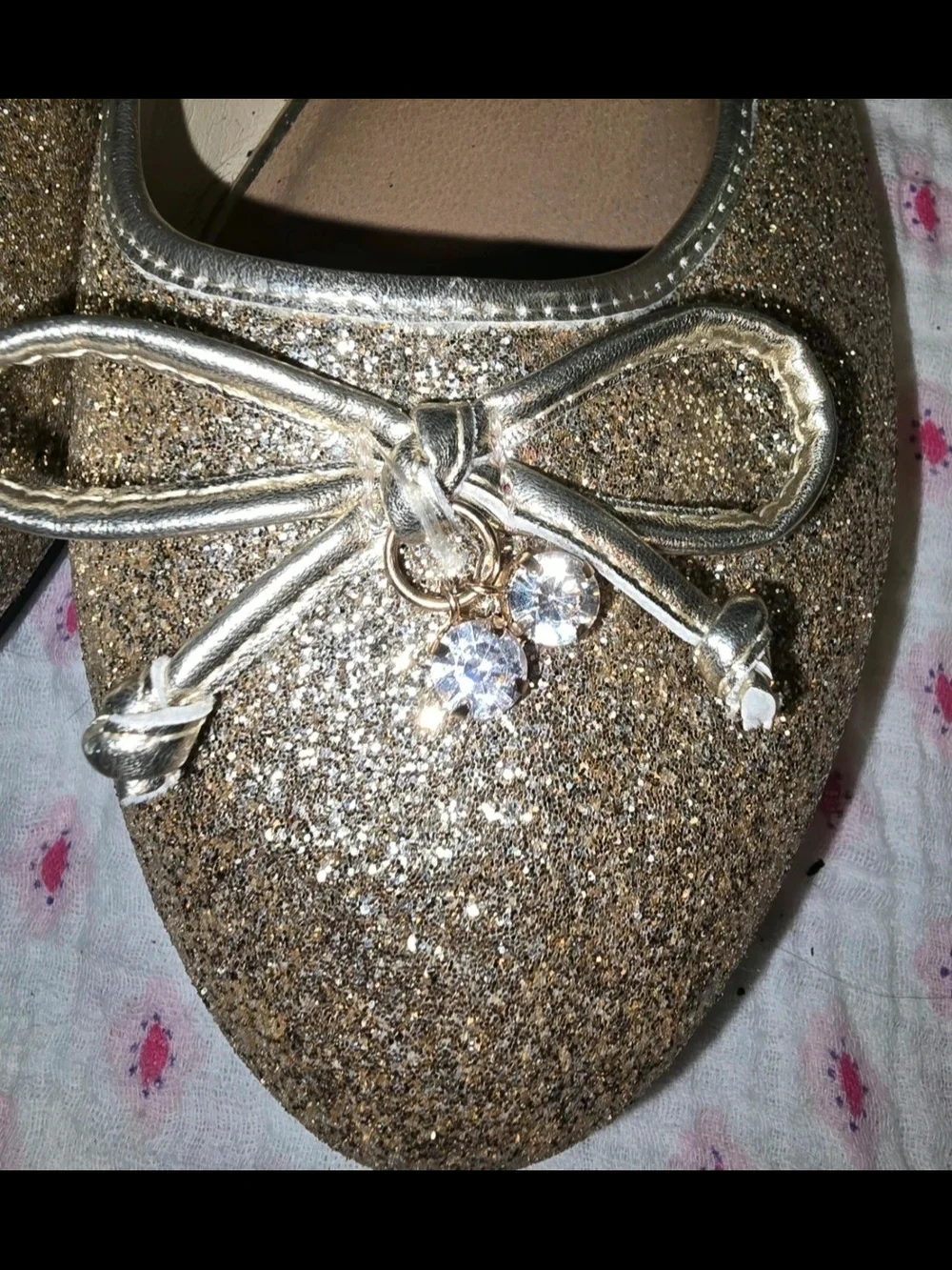 torrid gold glitter